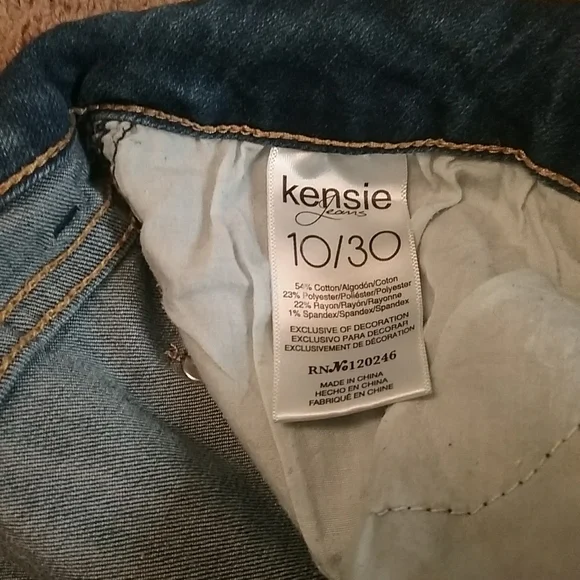 SOLD MERCARI-Kensie Distressed Skinny Jeans - Picture 5 of 7